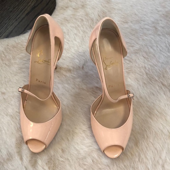 Christian Louboutin Catchy Two Red Sole Pumps - Picture 2 of 5